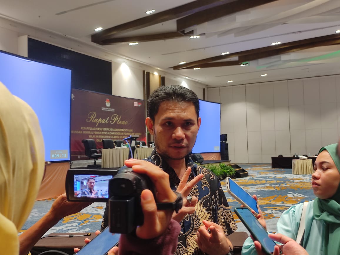  Perbaikan dan Pergantian Dukungan bagi Calon DPD, di Buka KPU Sulsel