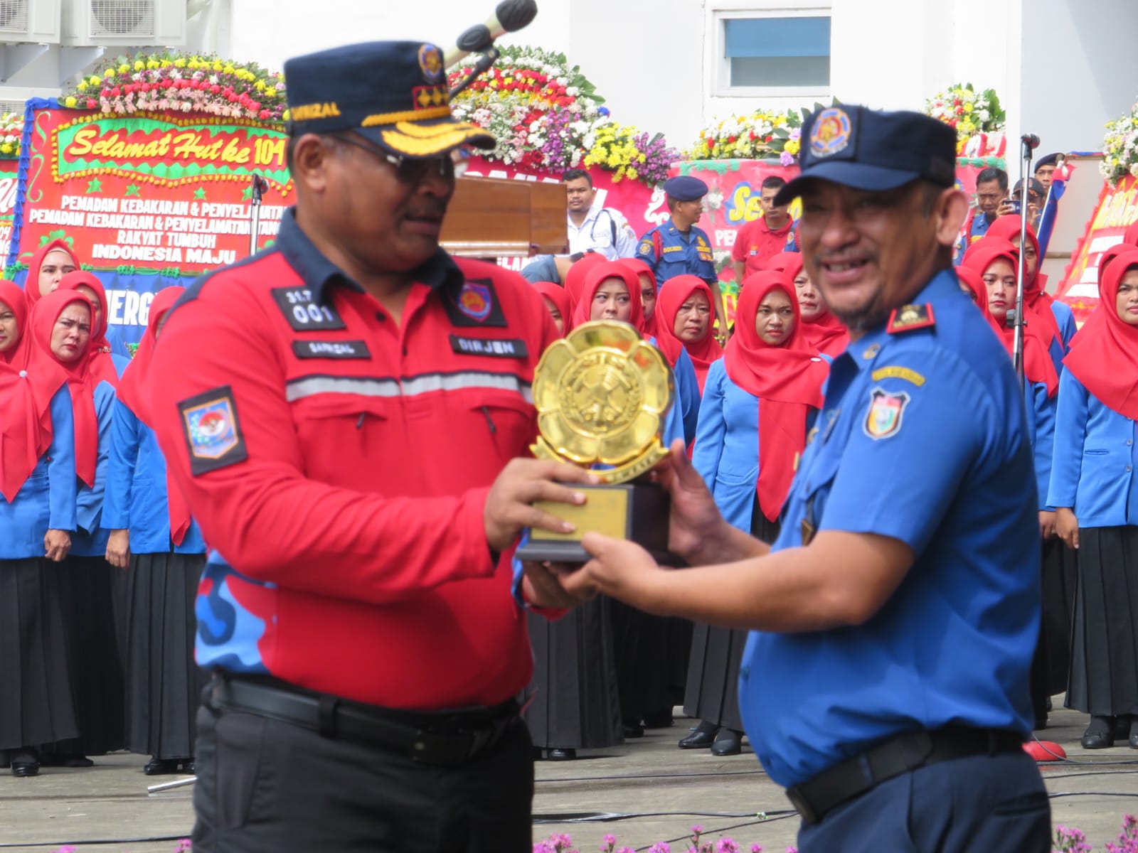  Damkar Makassar Target Juara Umum National Firefighter Skill Competition 2023