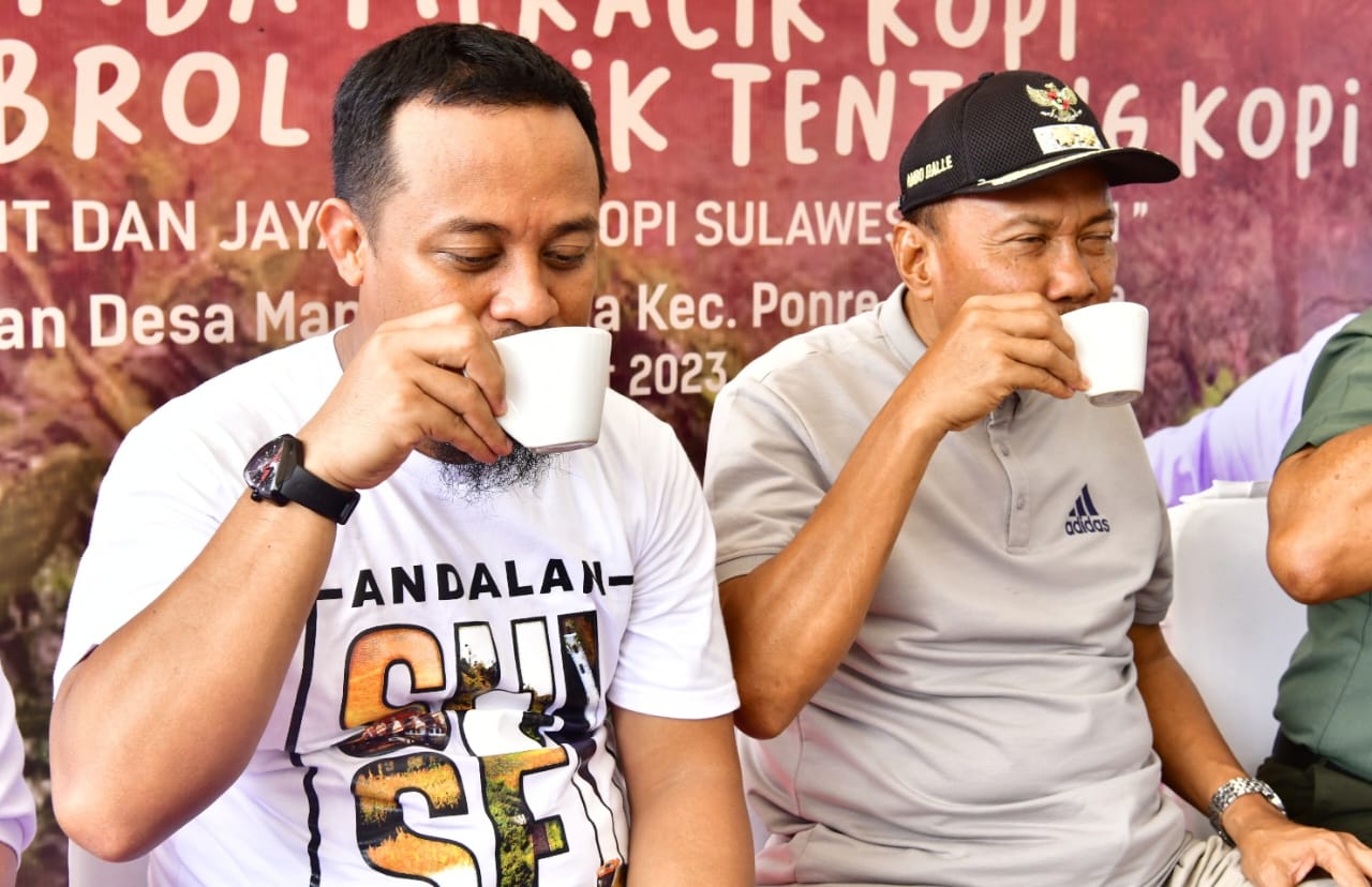  1000 Gelas Kopi, Mewarnai Jambore Penyuluh Pertanian di Kab. Bone