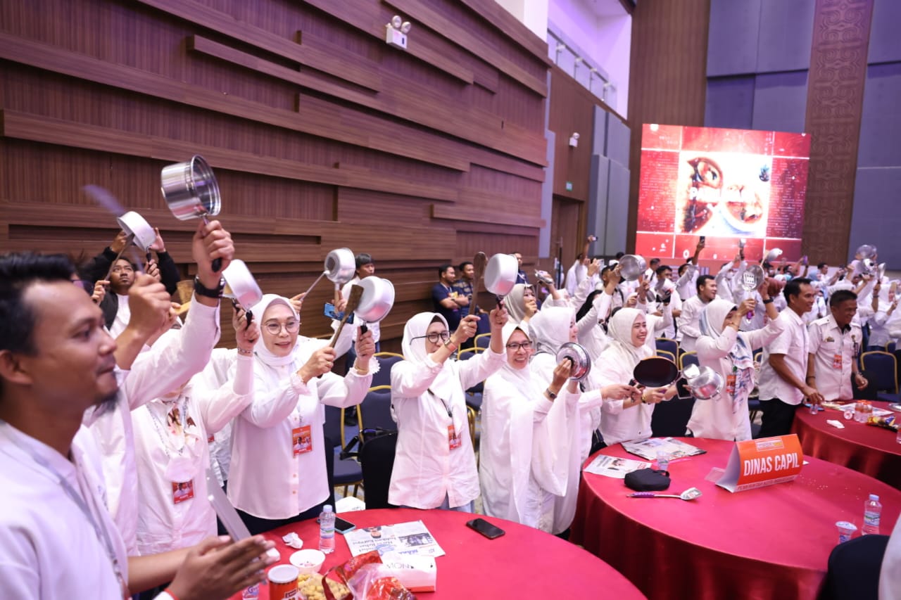  Grand Luanching Makassar Kota Makan Enak, di Moment Rakorsus 2023