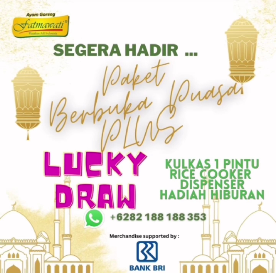  RM Ayam Goreng Fatmawati Makassar Hadirkan Promo Dan Lucky Draw Berhadiah