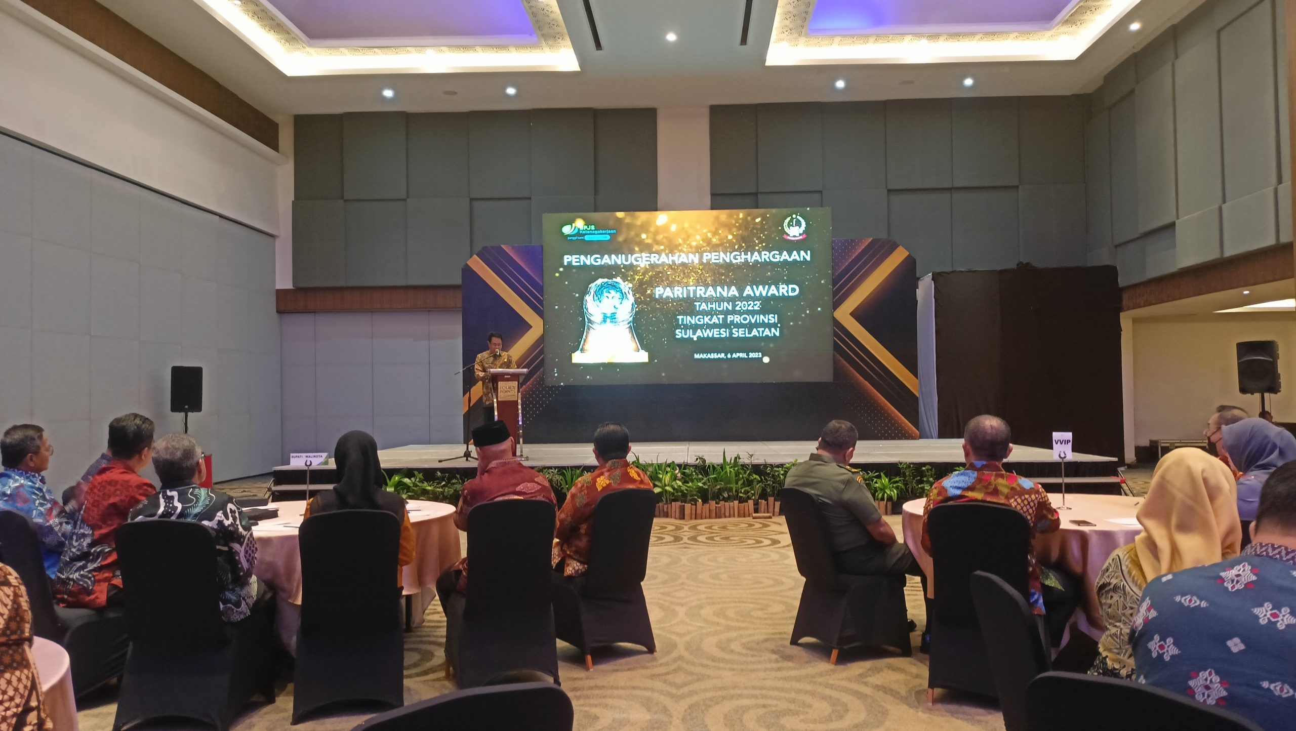  3 Daerah Berhasil Meraih Penghargaan Paritrana Award