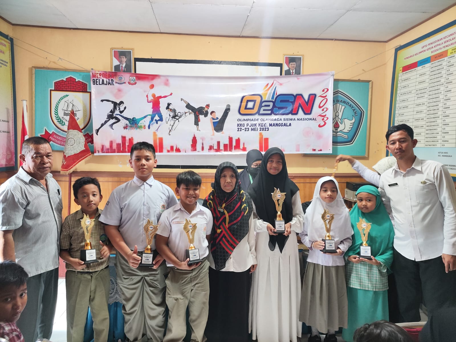  Juara Lomba O2SN, Empat Atlet SD Islam Athirah 2 Harumkan Nama Sekolah