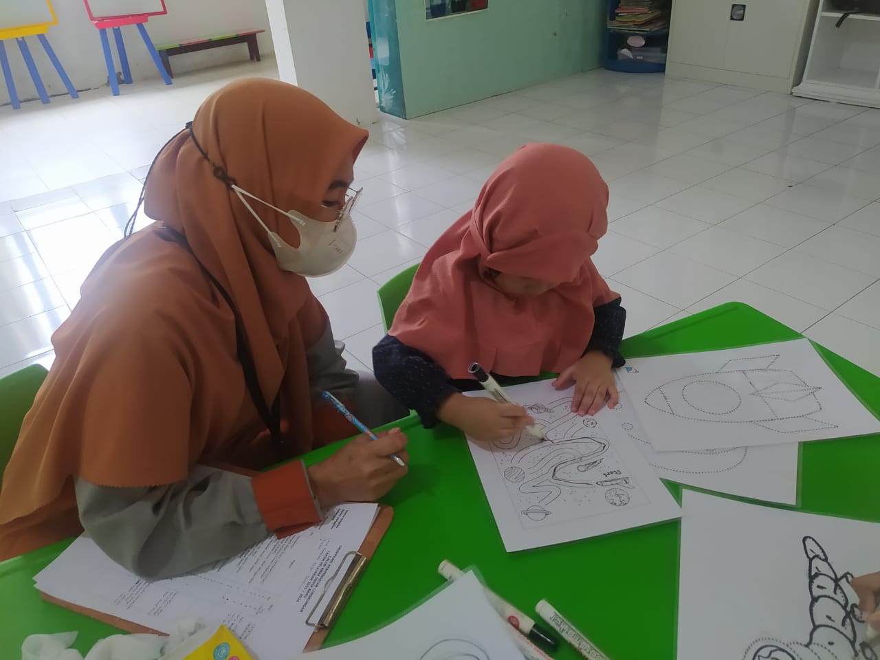  Antusias, Begini Tingkah Anak Didik Baru TK Islam Athirah Baruga Ikuti Asesmen Diagnostik Hari Ke-1