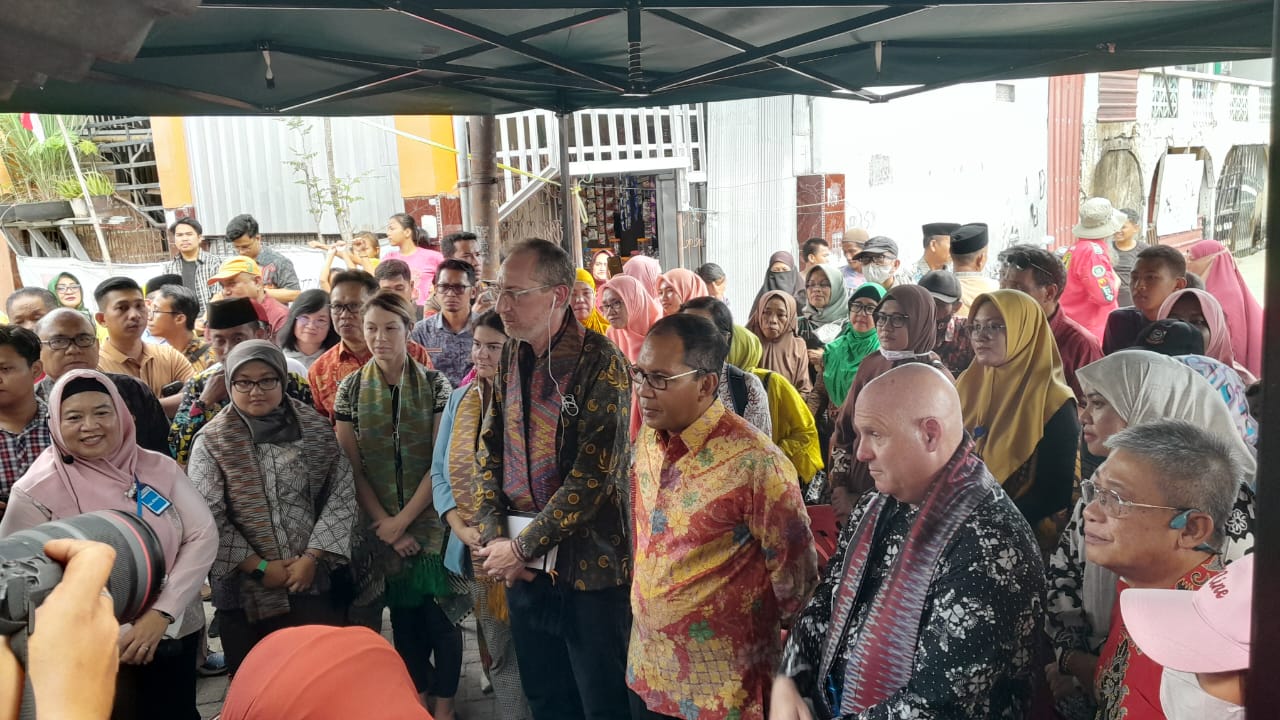  Tim USAID Washington Lakukan Kunjungan Progam WASH di Kelurahan Banta-Bantaeng