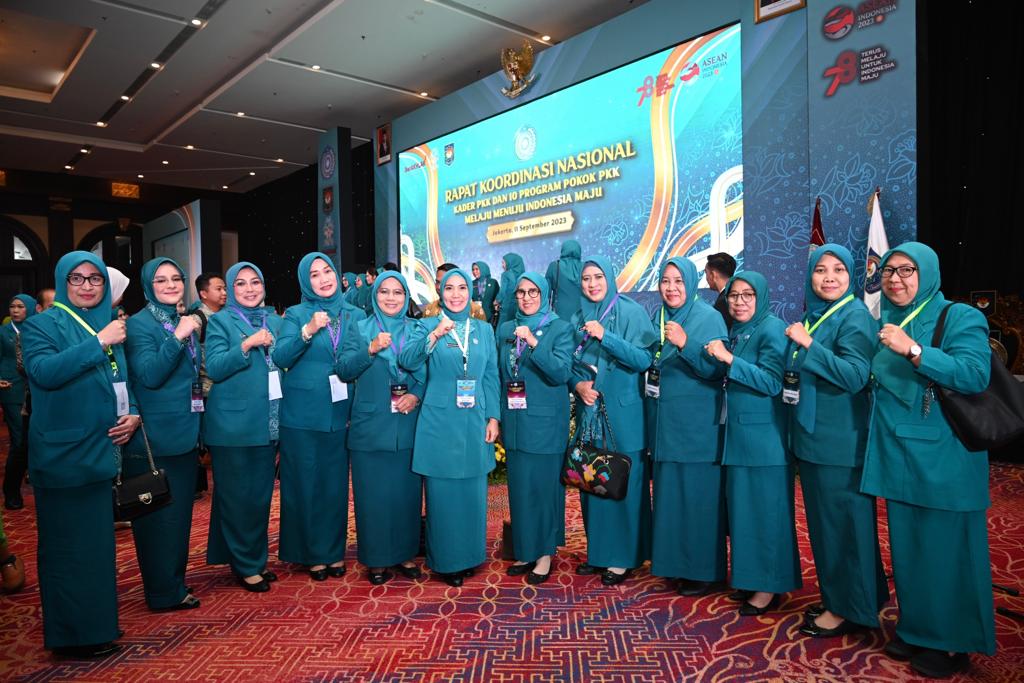  Hadiri Rakornas TP PKK se-Indonesia, Sofha Marwah : Program Stunting, Gizi buruk dan Narkoba Jadi Fokus Utama