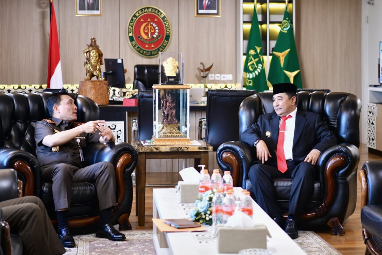  Pj Gubernur Sulsel Minta Kejaksaan Kawal Tahapan Pemilu dan Pilkada