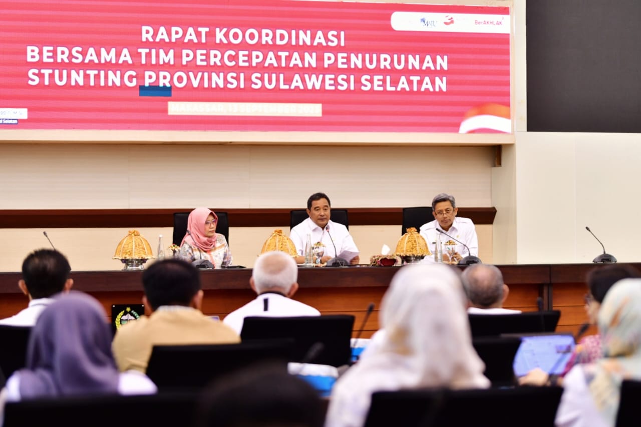  Percepatan Penurunan Stunting Jadi Program Prioritas Pj Gubernur Bahtiar
