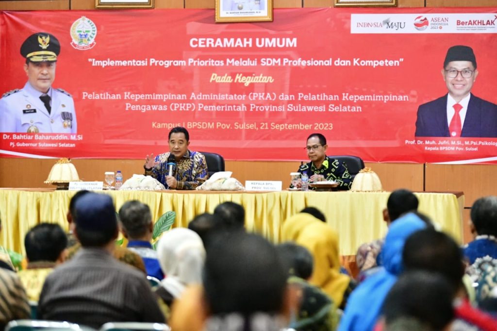 Pj Gubernur Sulsel Ajak ASN Atasi Kemiskinan Ekstrim dan Stunting