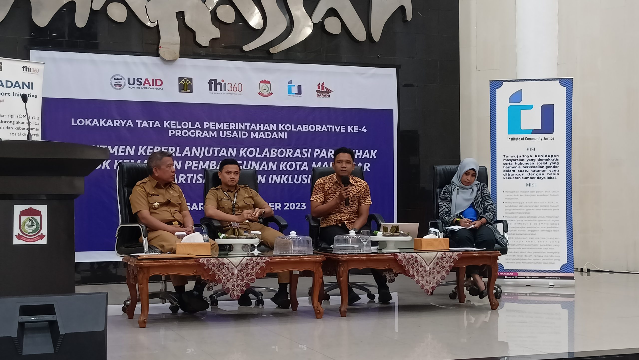  3 Tahun USAID MADANI Membangun Penguatan Isu Tematik Bersama Pemkot Makassar
