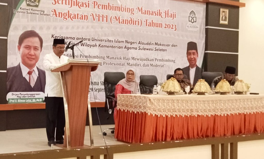 Kepala Kanwil Kemenag Sulsel Tutup Kegiatan SPMH 2023