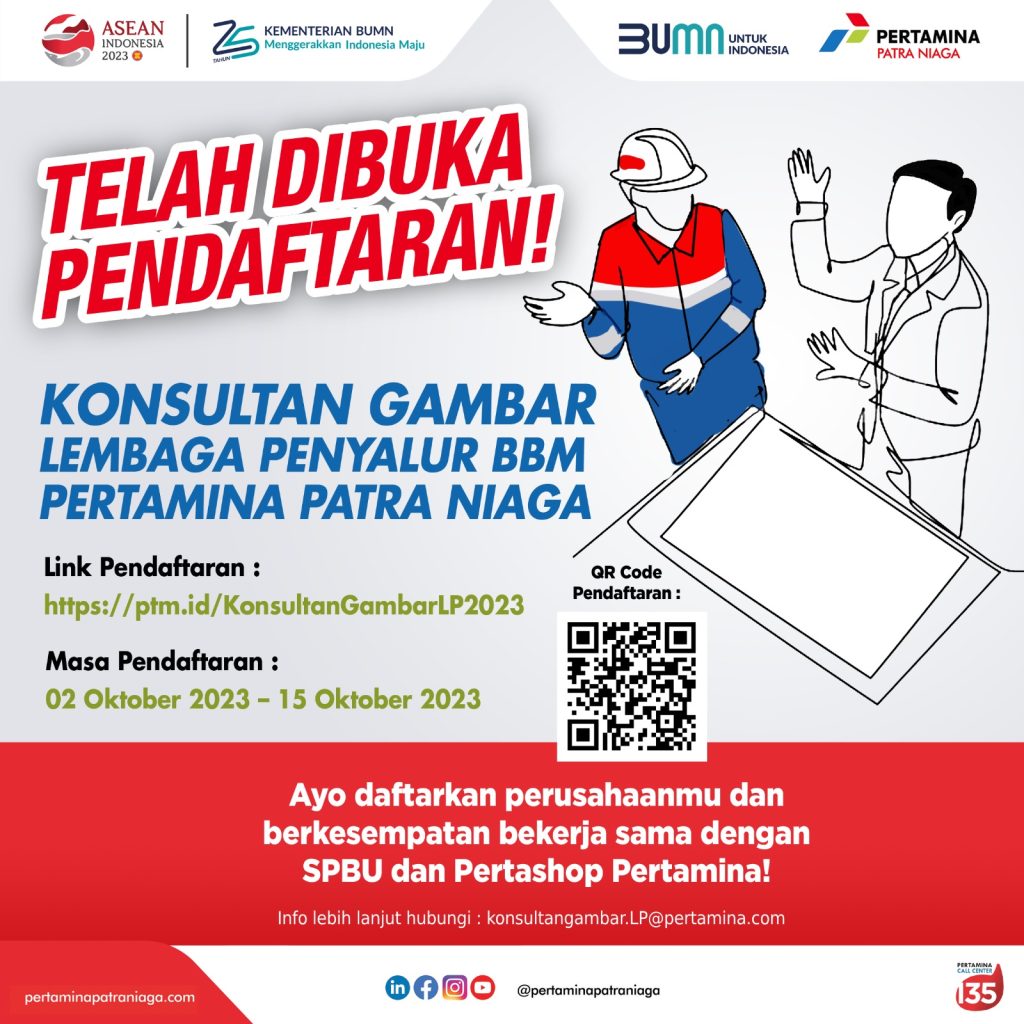 Pertamina Buka Peluang Bagi Pengusaha Daftarkan Konsultan Gambar Penyalur BBM