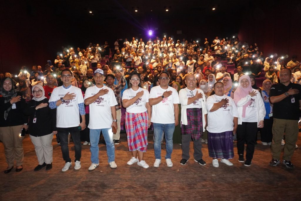 Edukasi Pemilih Cerdas, KPU Gelar Nobar Film 'Kejarlah Janji' di Makassar