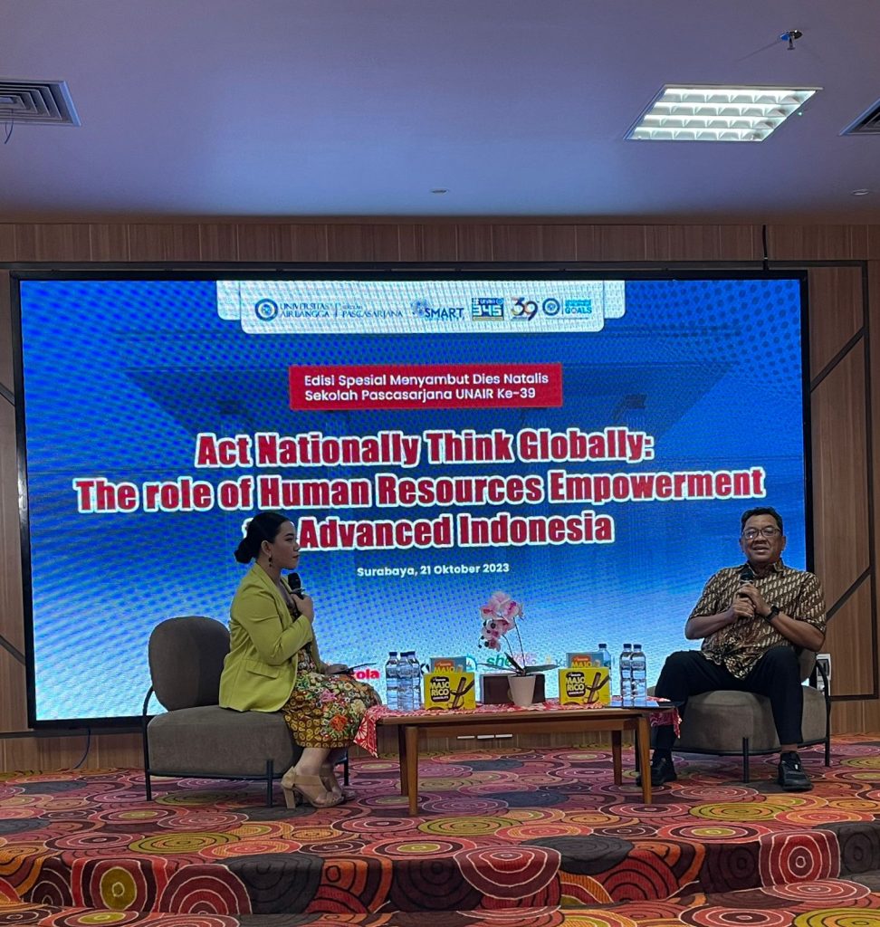 Jadi Narasumber Talkshow di UNAIR, Dirut SPJM Paparkan Pengembangan Kualitas SDM