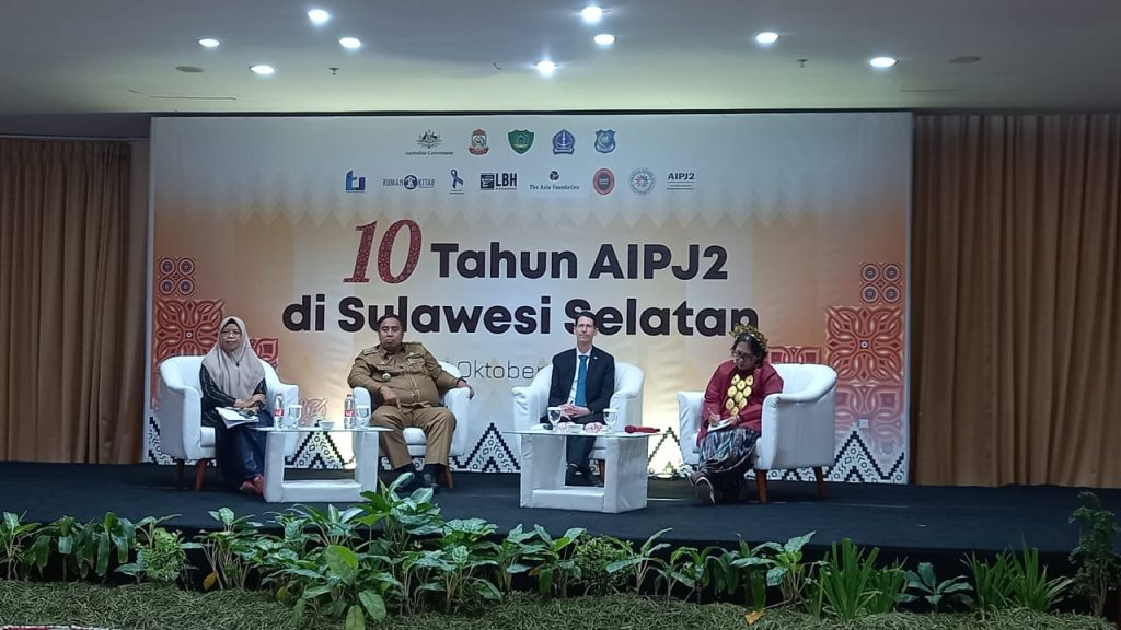 AIPJ2 Fokus Penanganan Difabel, Perempuan dan Anak