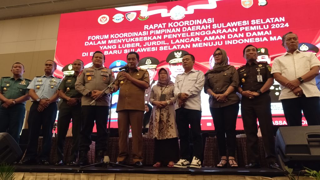 Forum Koordinasi Komitmen Kuat Forkopimda Sulsel Sukseskan Pemilu