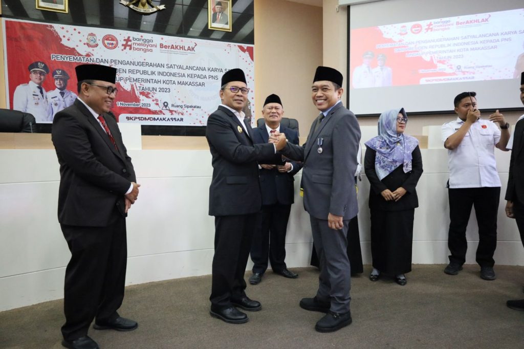 196 ASN Pemkot Makassar Raih Penghargaan Satyalencana Karya Satya, Ini Arahan Danny Pomanto