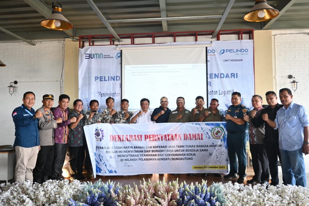 Pelindo Regional 4 Kendari Pastikan Aktivitas Bongkar Muat di Kendari New Port Aman & Kondusif