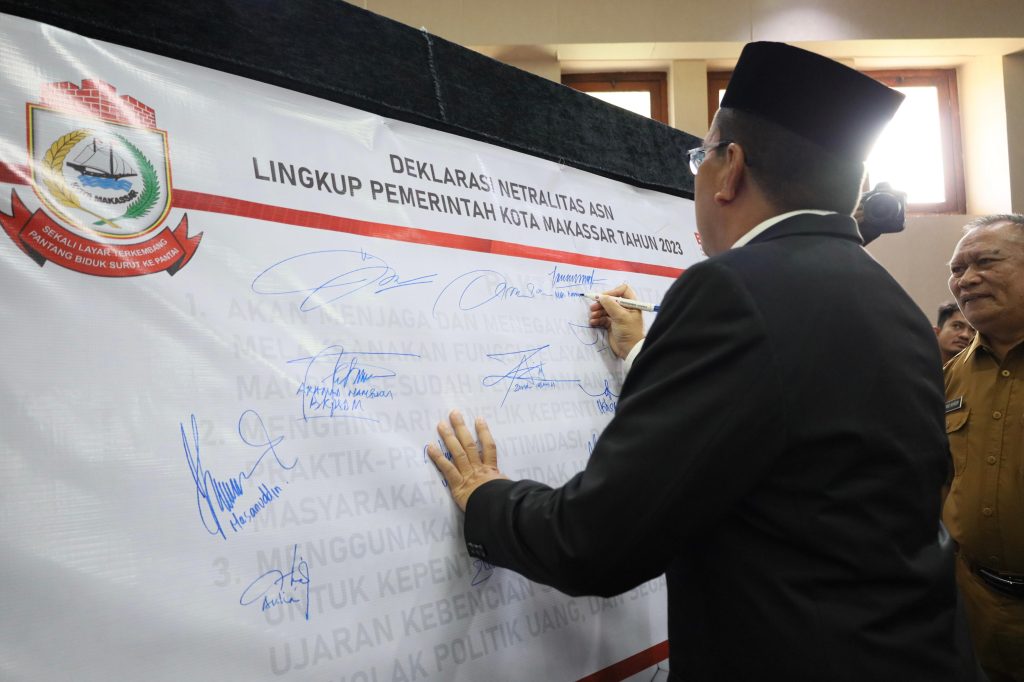 Danny Pomanto : ASN Hindari Konflik, Utamakan Netralitas