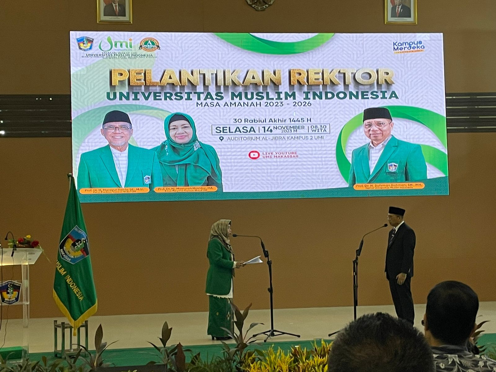  Prof Sufirman Rahman, Nahkoda Baru Universitas Muslim Indonesia