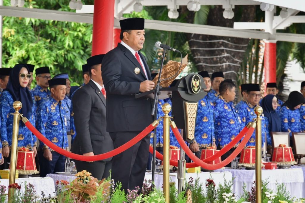 Moment Hari Korpri, Pj Gubernur Bahtiar Minta ASN Lebih Merakyat