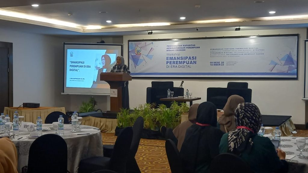 Workshop Peningkatan Kapasitas Ekonomi Di Era Digital Bagi Perempuan