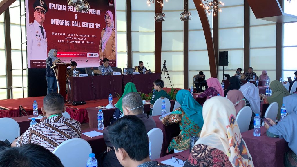 Gelar Monev Perkembangan SPBE Kominfo Makassar Wujudkan Makassar Sombere and Smart City