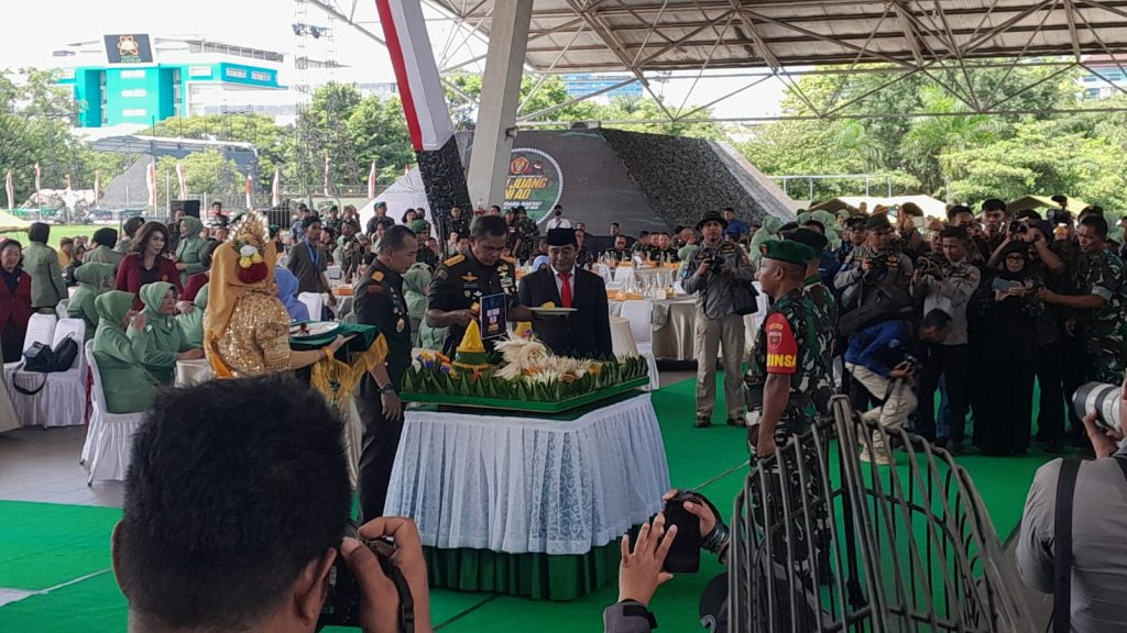 Peringatan Hari Juang TNI AD, Usung Tema 'TNI AD Bersama Rakyat Bersatu dengan Alam untuk NKRI'