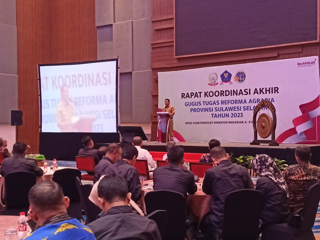 Tahun 2023, Kanwil BPN Catat 1.600 hektar lahan SK Biru di Sulsel