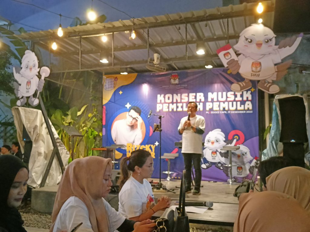 KPU Sulsel Libatkan 11 Sekolah  di Konser Musik Pemilih Pemula