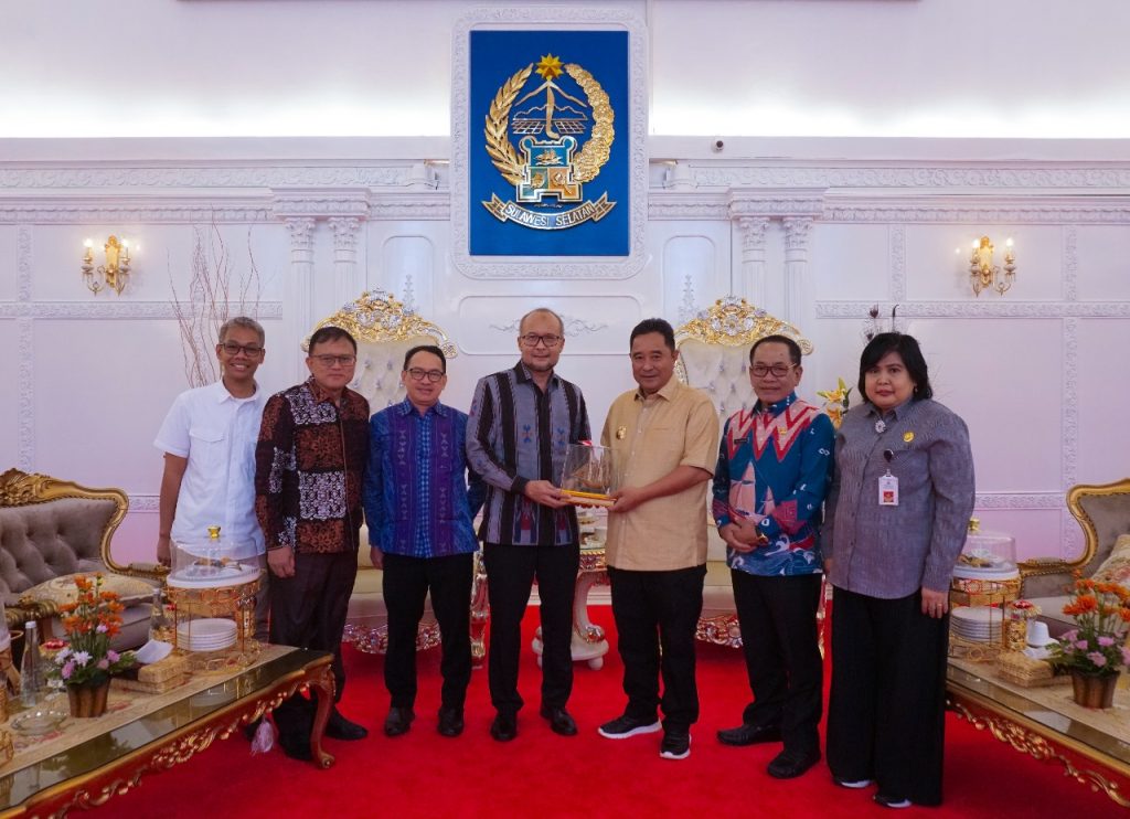 Pimpinan BI Sulsel Silaturahmi Ke Pj Gubernur