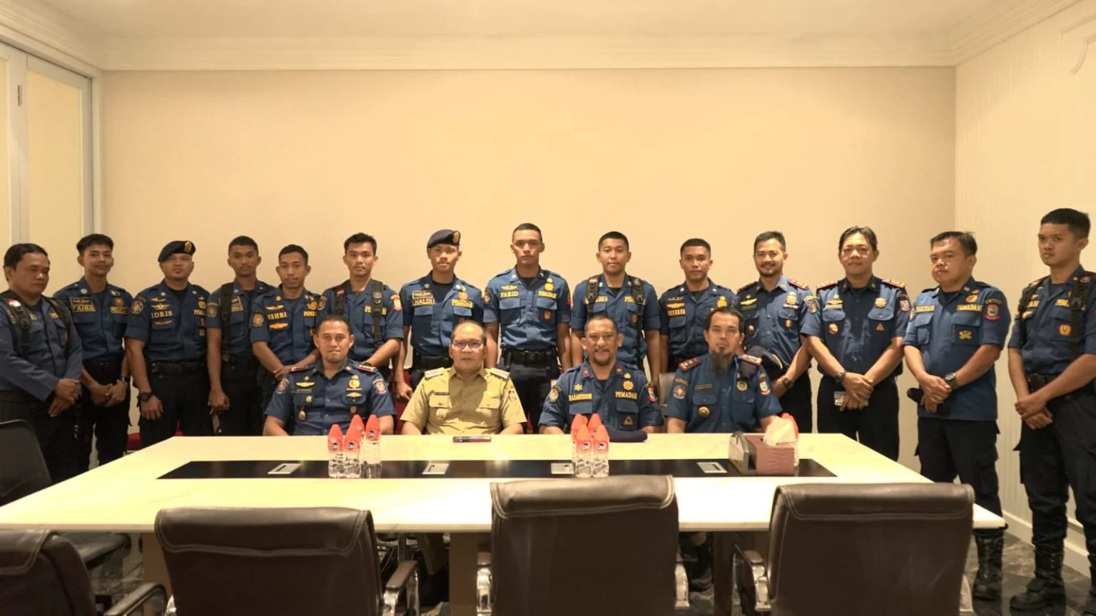 Danny Semangati Damkar Makassar dalam Skill Competition Fire and Rescue Indonesia 2024