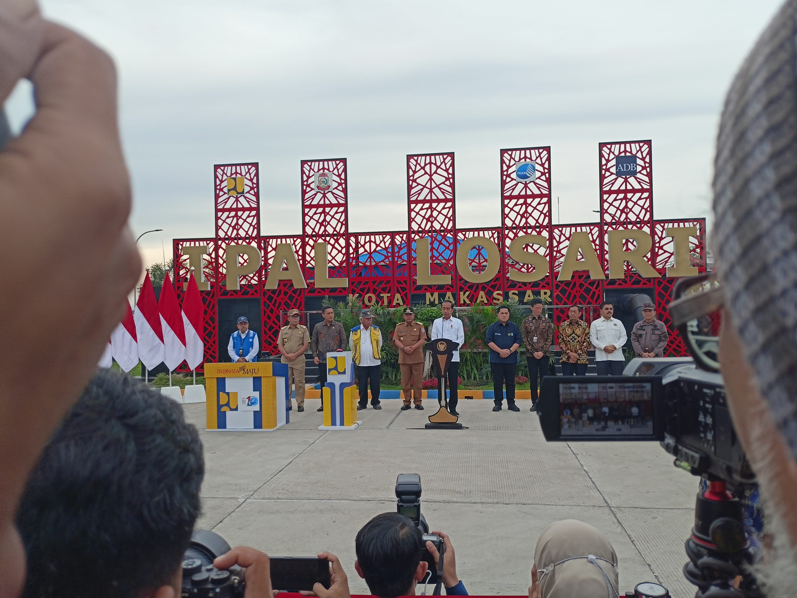  Jokowi Resmikan IPAL Losari, Layani 41 Ribu Kepala Keluarga