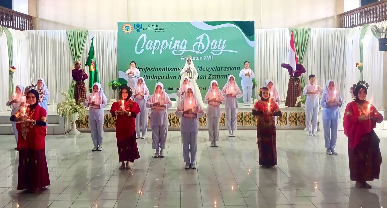  Caping Day, Bentuk Komitmen Siswa Sebelum Praktik di Institusi Kesehatan