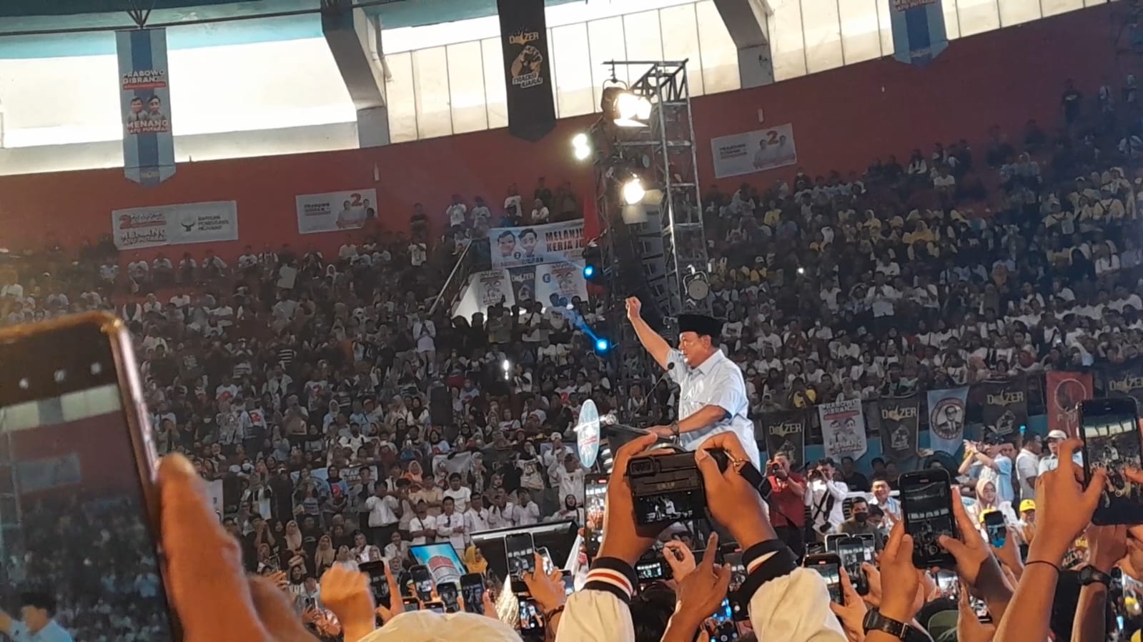 Kampanye di Makassar, Prabowo Kembali Ungkit Nilai