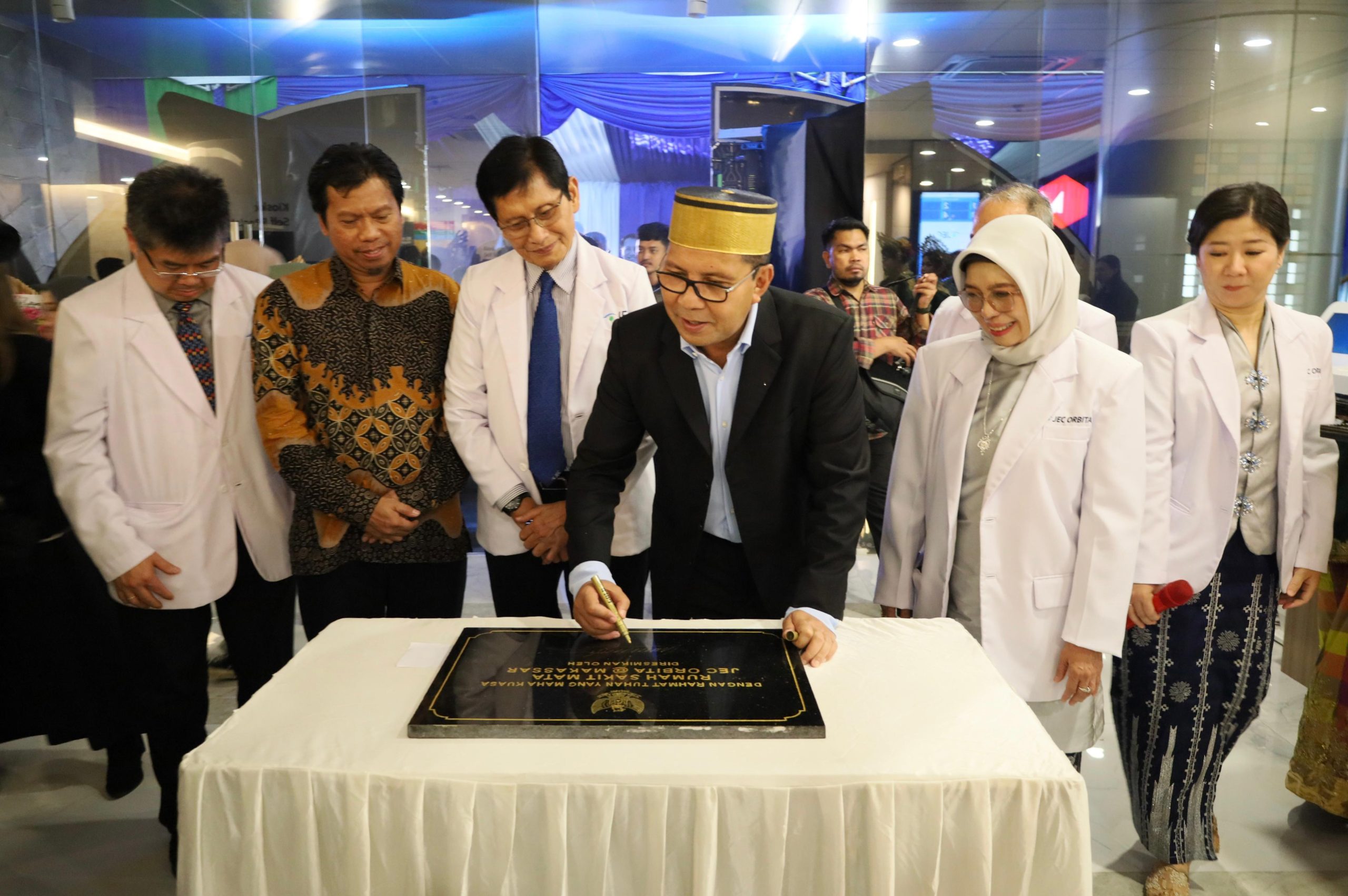  Danny Pimento Resmikan RS JEC Orbita Makassar