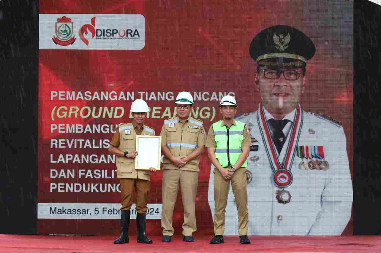 Groundbreaking, Revitalisasi Karebosi elan Anggaran Rp63,5 Milyar