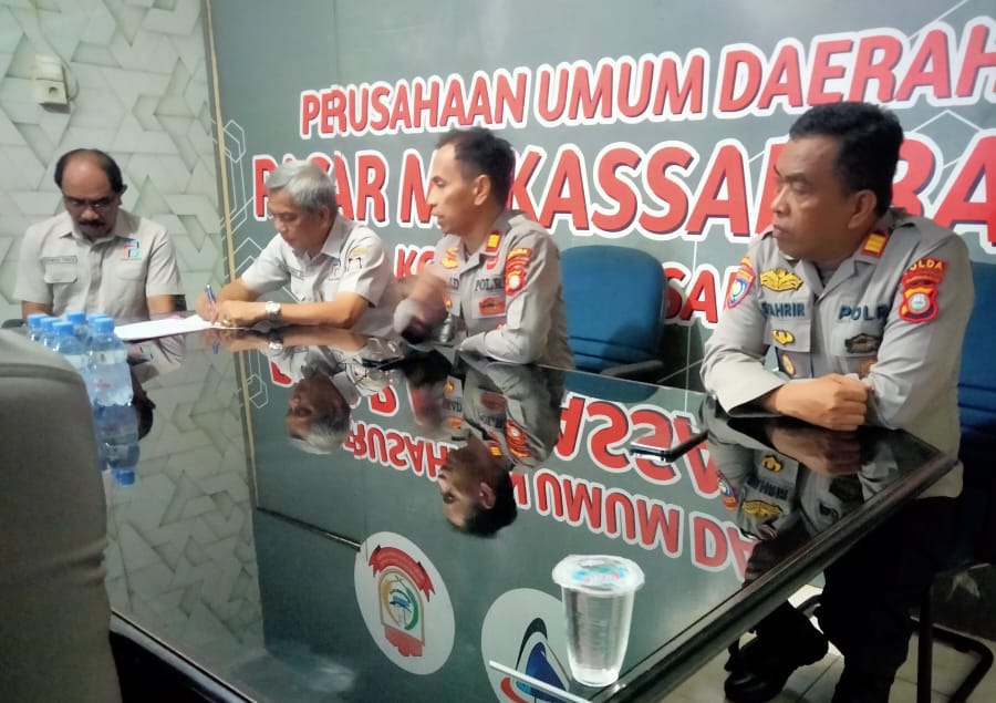  Antisipasi Kemacetan, Perumda Pasar Makassar Siap Kolaborasi Bersama Jajaran Kepolisian Polda Sulsel