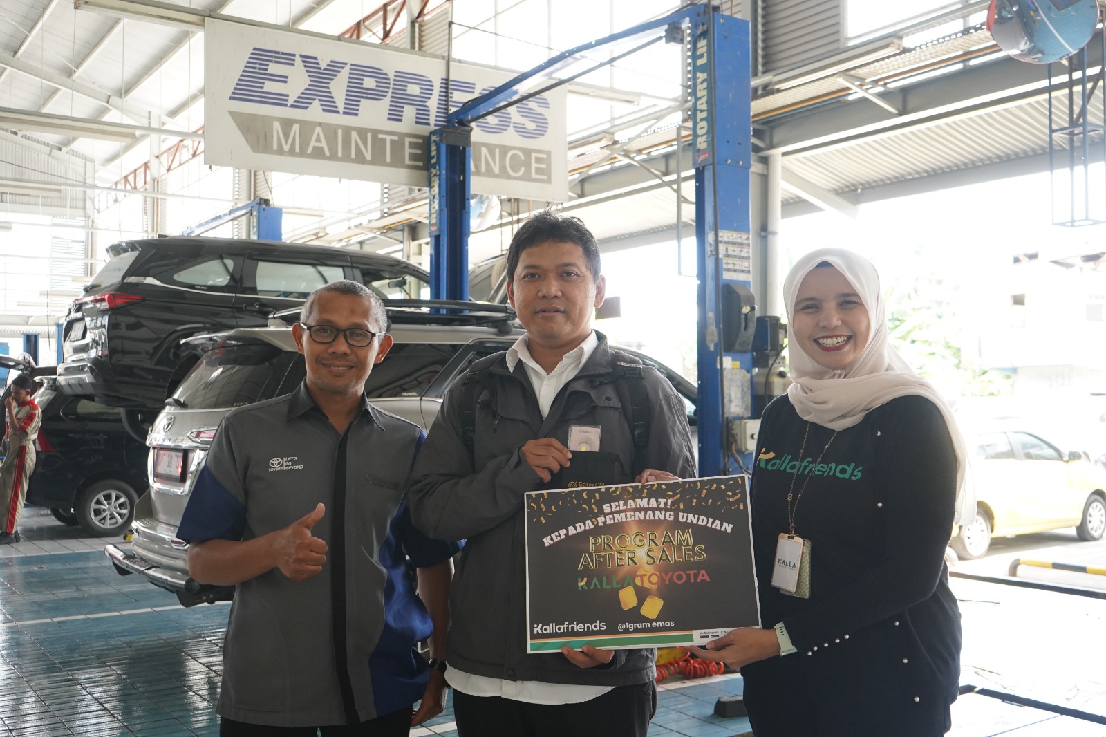 Pakai Aplikasi Kallafriends, Ada Hadiah Emas Menanti Pelanggan