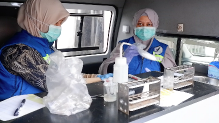 Lakukan Pemeriksaan Takjil, BPOM Makassar Kerahkan Mobil Laboratorium Keliling