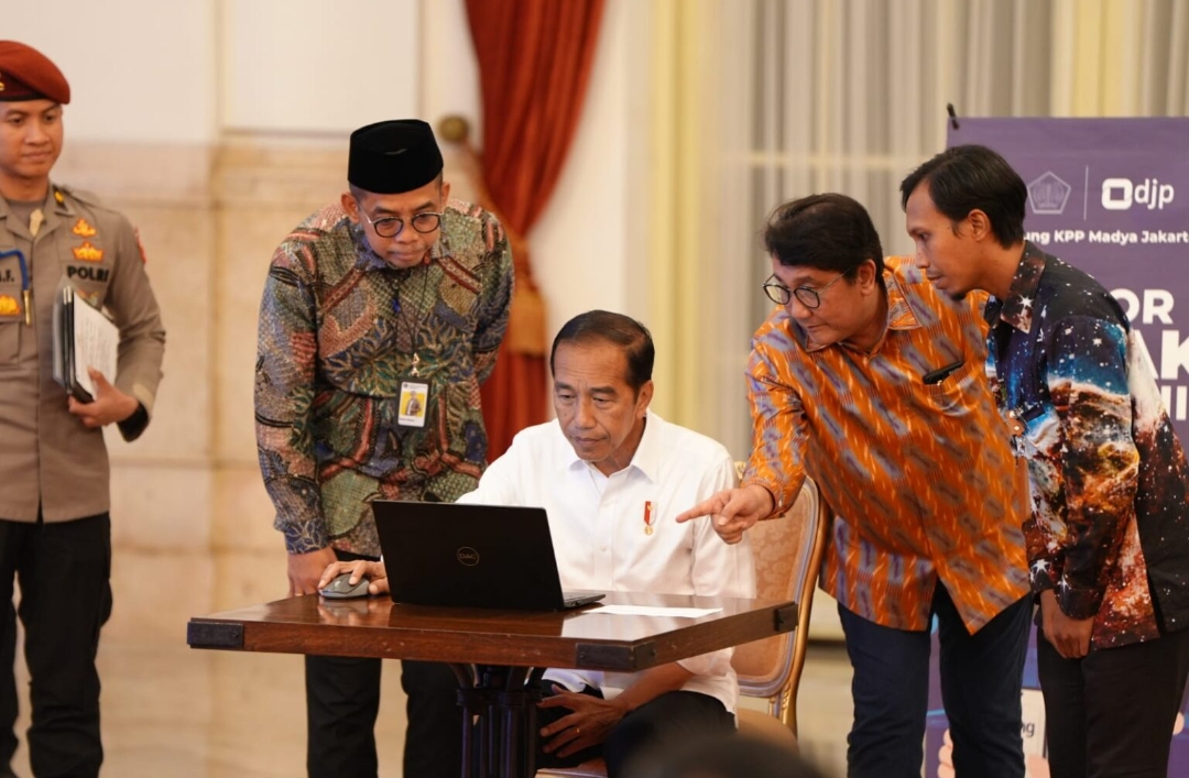  Presiden, Wapres dan Jajaran Menteri Kabinet Indonesia Maju, Laporkan SPT Tahunan