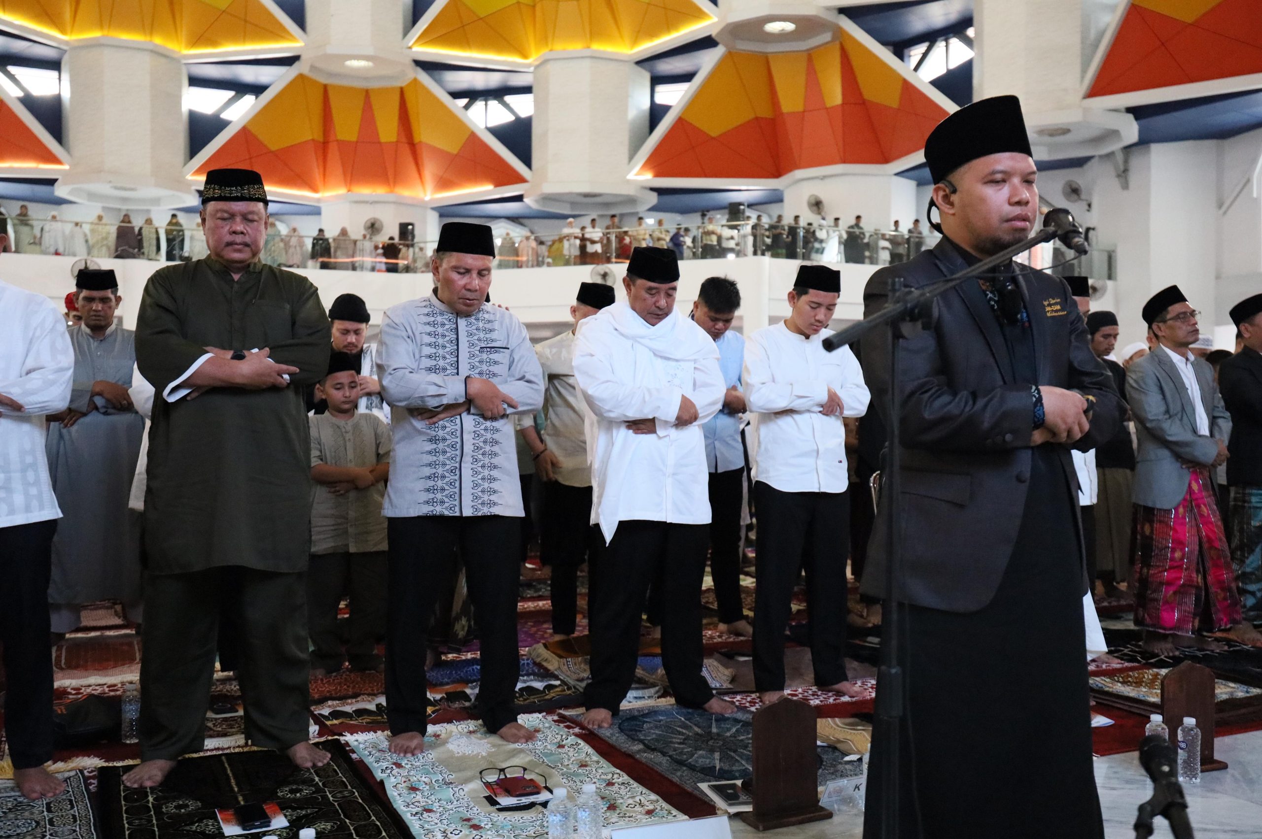 Momen Idulfitri, Danny Pesan Makmurkan Masjid Kubah 99 dan Pererat Persaudaraan