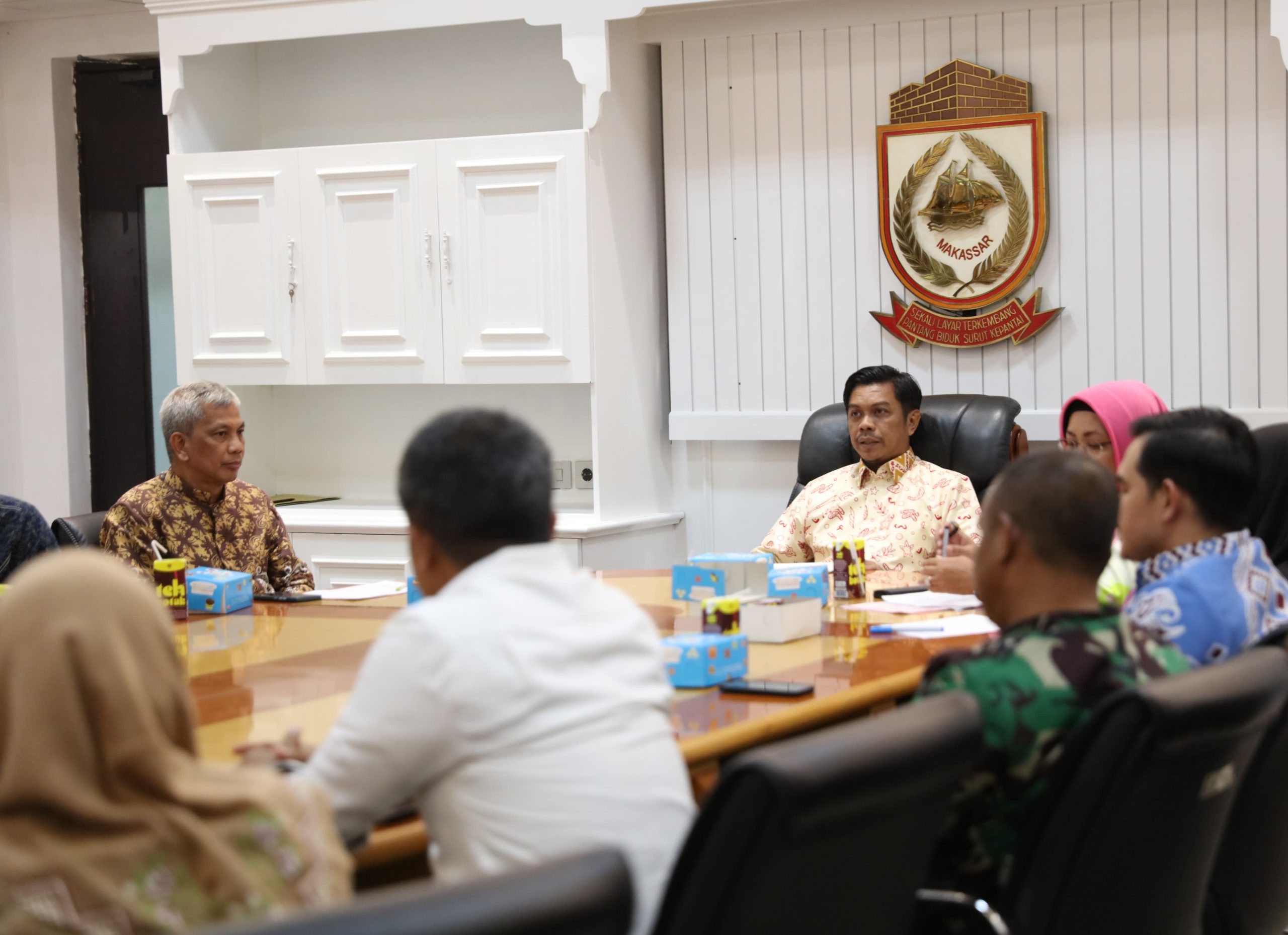  PJ Sekda Pimpin Rakor Penataan PK5 Kawasan Pasar Pamos Cenderawasih