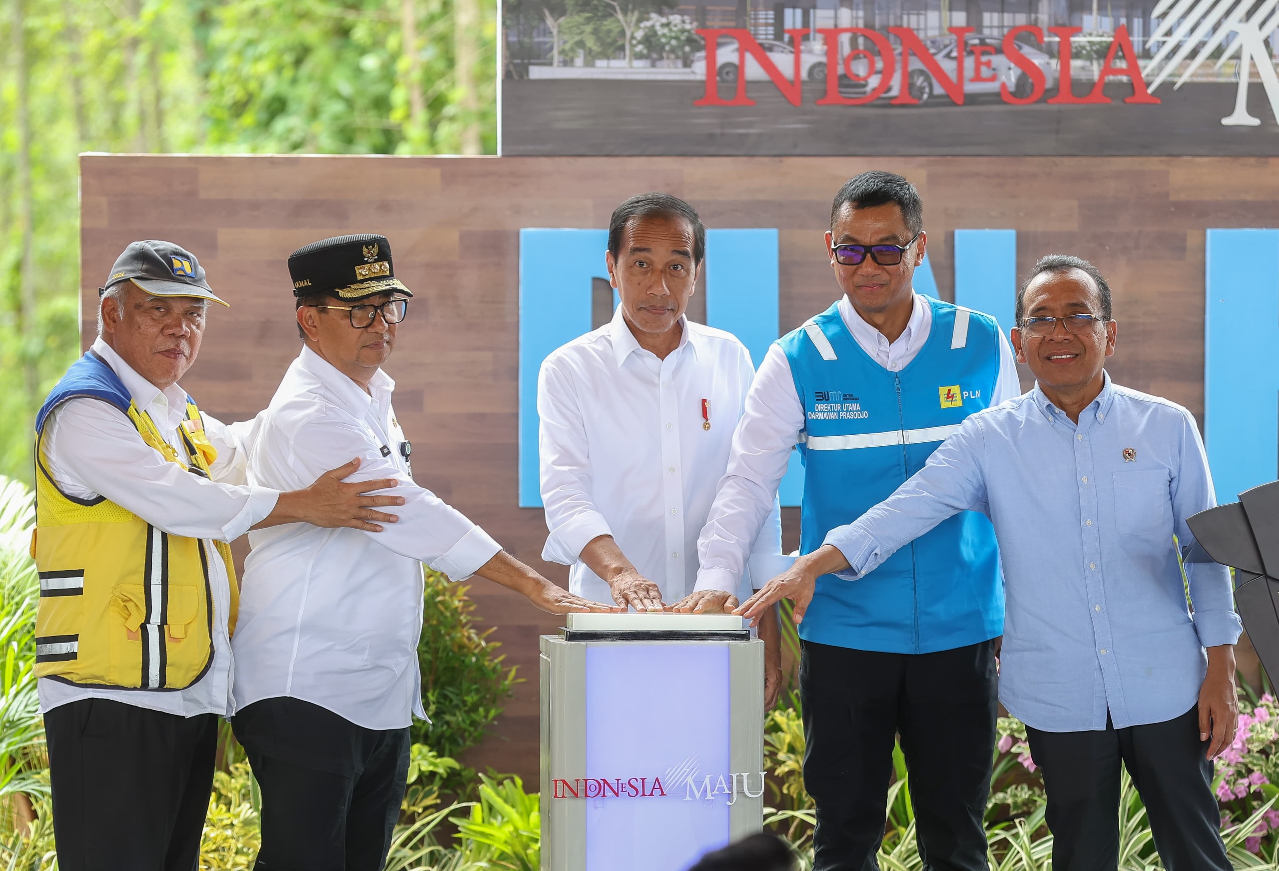  Ground Breaking PLN Hub di IKN, Presiden Jokowi : Tempat Berkumpulnya Semua Stakeholder