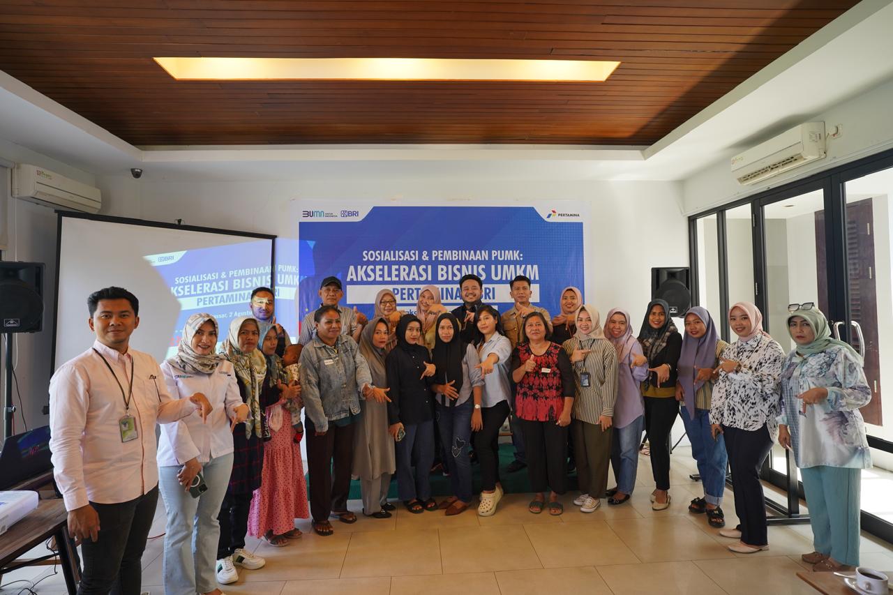  Pertamina Synergy Dengan BRI, Gelar Pembinaan dan Sosialisasi Proģram PUMK