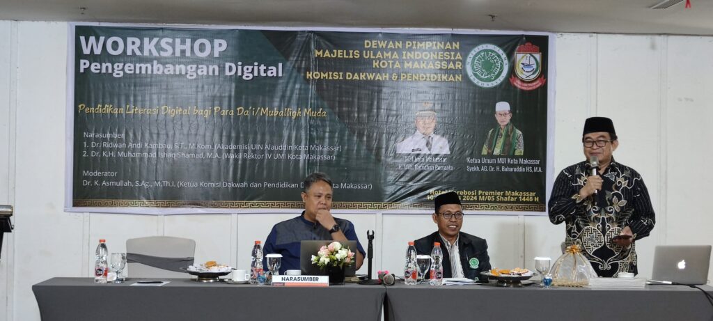  MUI Makassar, Ajak Mubaligh Muda Menangkal Hoax dan Narasi Sesat di Media Sosial