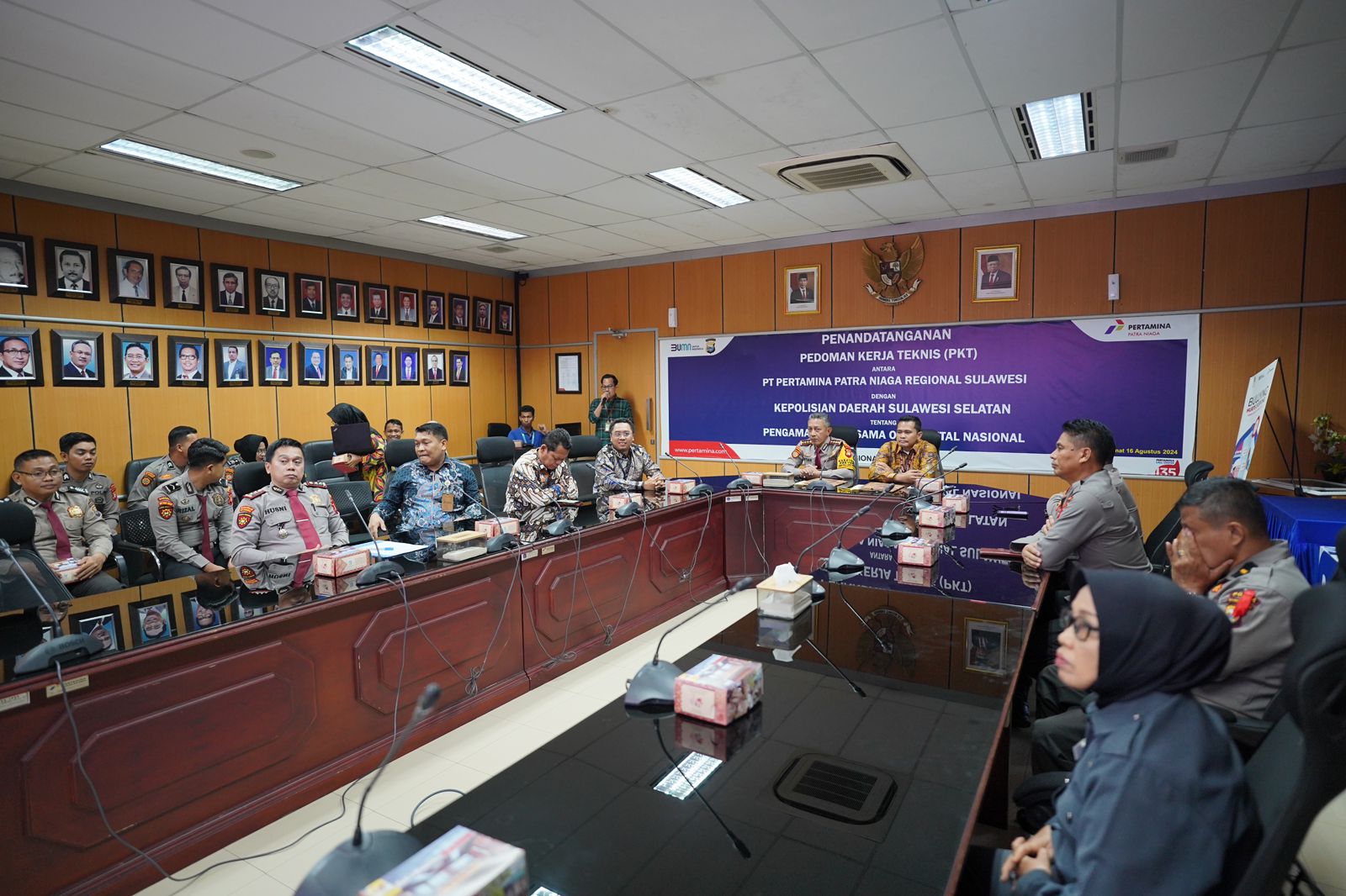  Jalin Kerjasama Pengamanan Obvitnas, Pertamina Gandeng Polda Sulsel