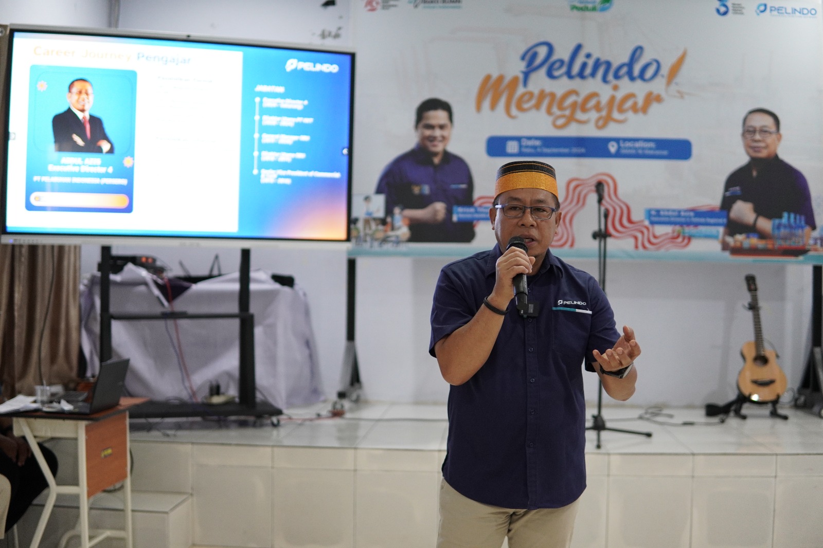  Executive Director 4 Pelindo Regional 4, Abdul Azis Sharing Ilmu di SMA Negeri 16 Makassar