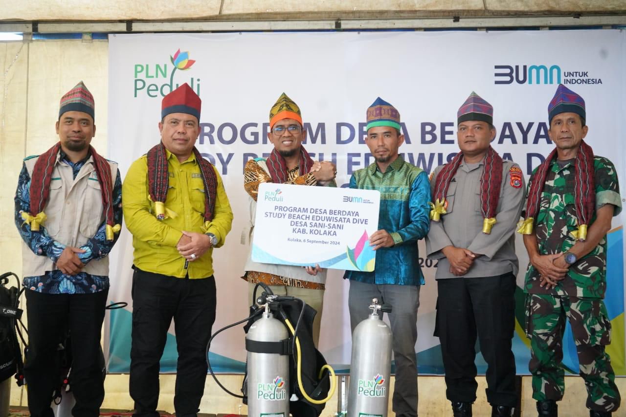  Lewat Program TJSL, PLN Kembangkan Desa Sani-Sani Provinsi Sulteng