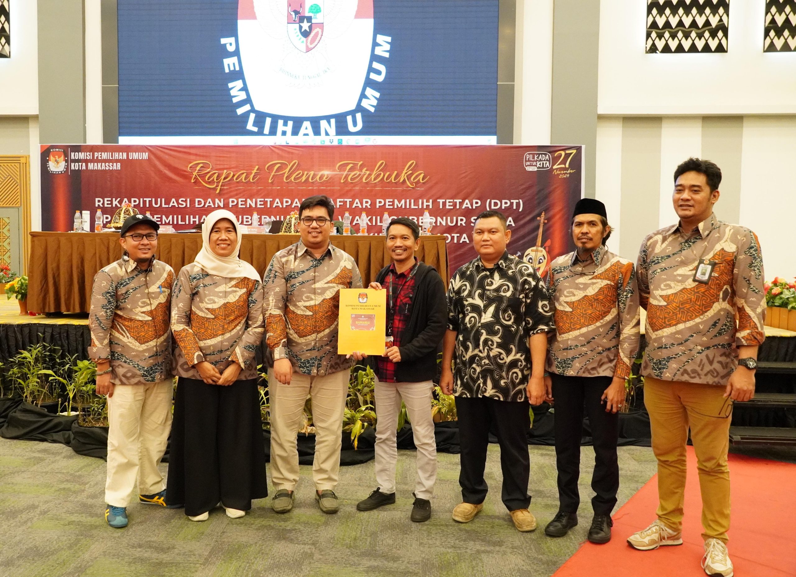  Bawaslu Makassar Beri Penekanan Pentingnya Pergerakan Data Pemilih